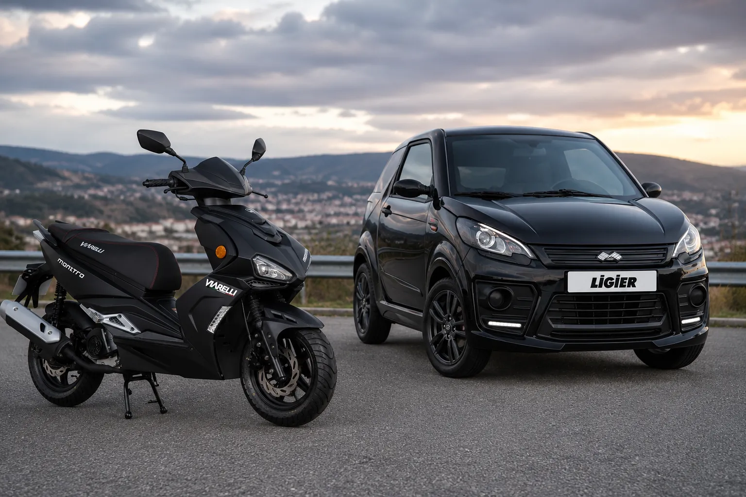 Klasse AM – moped og mopedbil